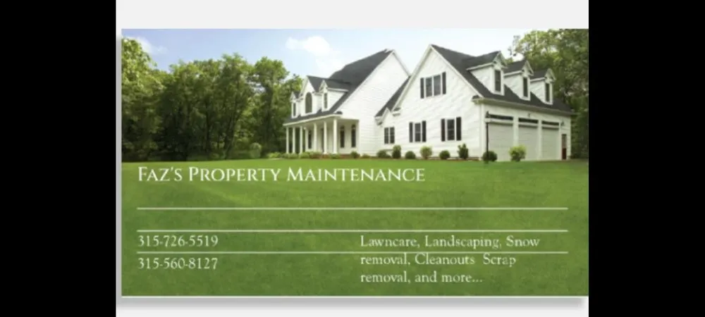 Reliable landscape design for year-round maintenance in Syracuse, NY by Fazs Property Maintenance