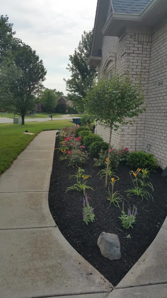 Professional yard maintenance with custom design in Indianapolis, IN by FC & AC Lawn and Landscaping