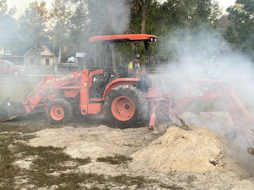 Local lawn mowing service for residential properties in New Caney, TX by FC Land Services