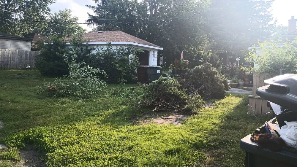 Custom garden landscaping for homes in Tinley Park, IL by FC Lawn Care and Landscaping