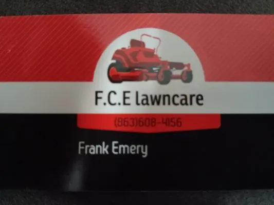 FCE Lawn care Logo