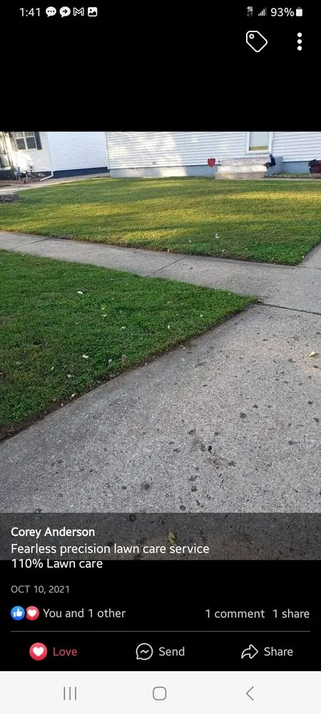 Professional landscaping services for beautiful yards in Springfield, IL by Fearless Precision Lawn Care