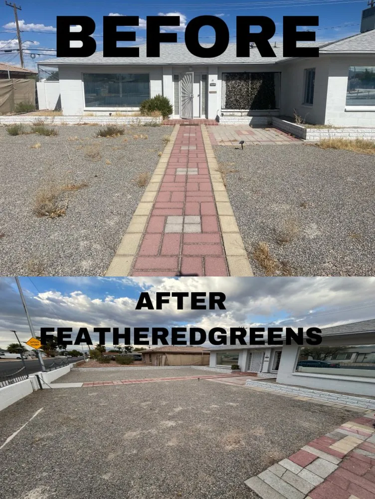 Reliable landscape design for beautiful yards across Las Vegas, NV - Feathered Greens Yard Maintenance