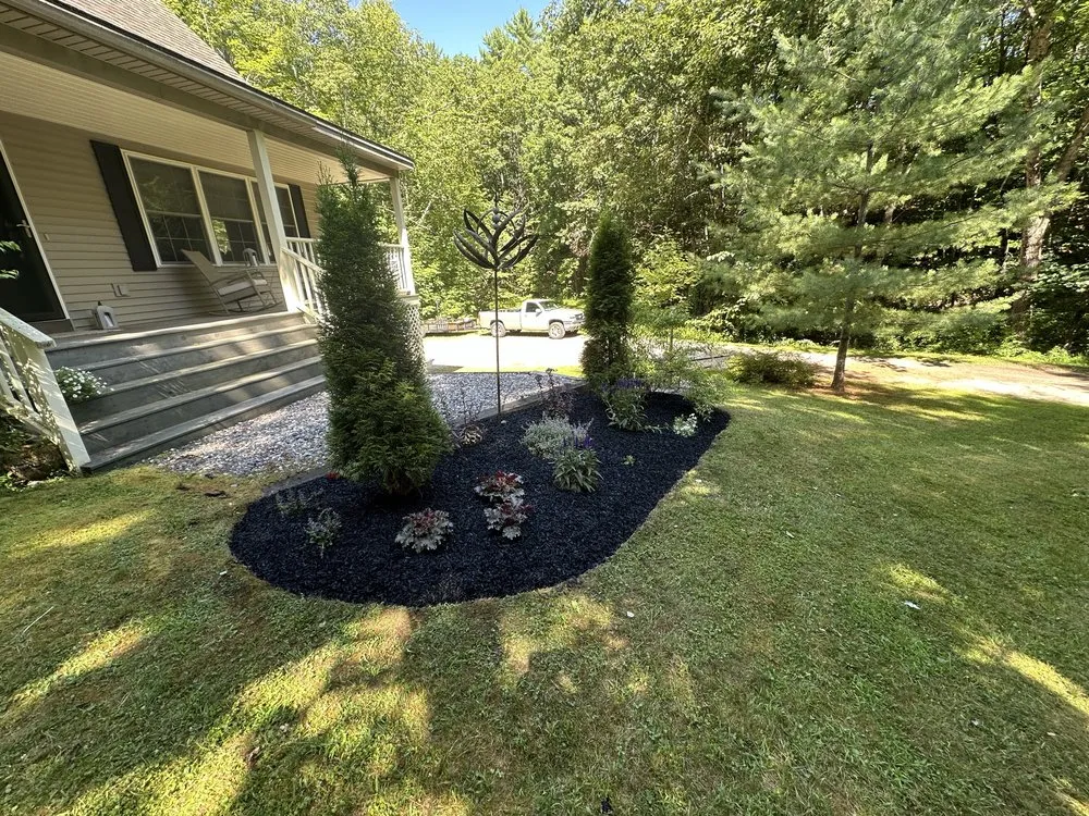 Custom landscaping services in Windham, ME by Fecteau’s Property Services