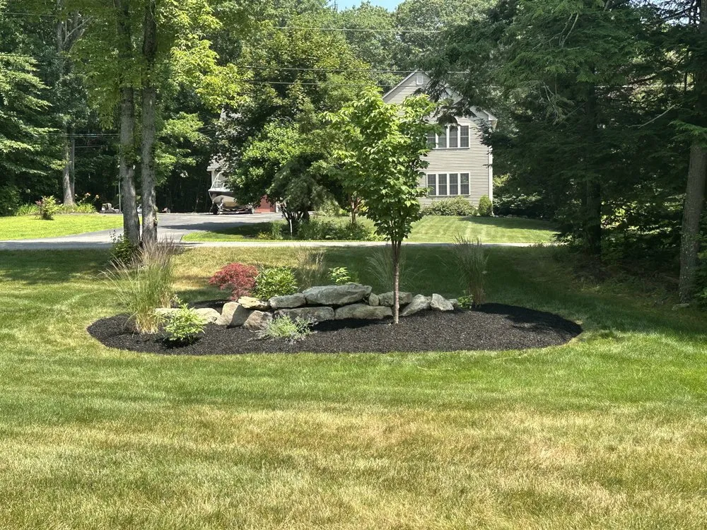 Top-rated landscape design for residential properties in Windham, ME by Fecteau’s Property Services