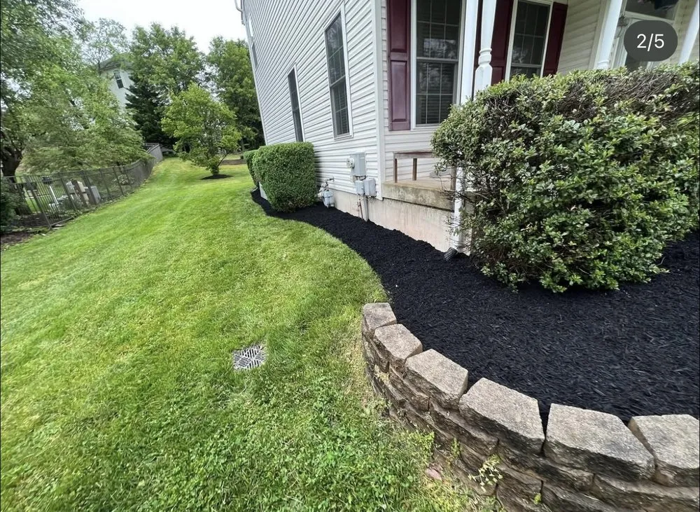 Custom landscape design for homes in Richboro, PA by Fedele Lawn Care