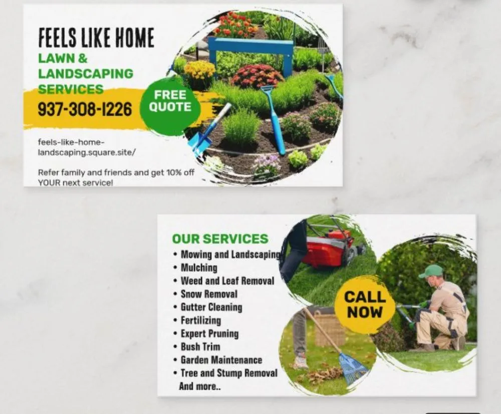 Custom yard maintenance for year-round maintenance across Dayton, OH - Feels Like Home Lawn and Landscaping Services