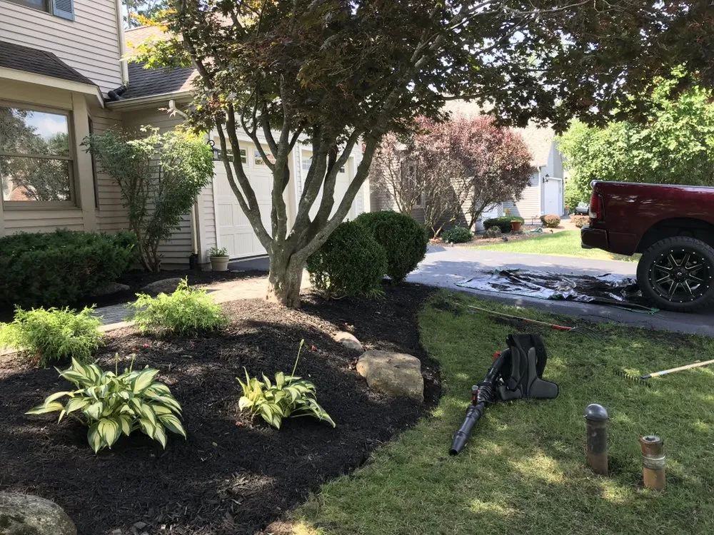 Trusted landscape design for residential properties in Syracuse, NY by Feliciano Landscape