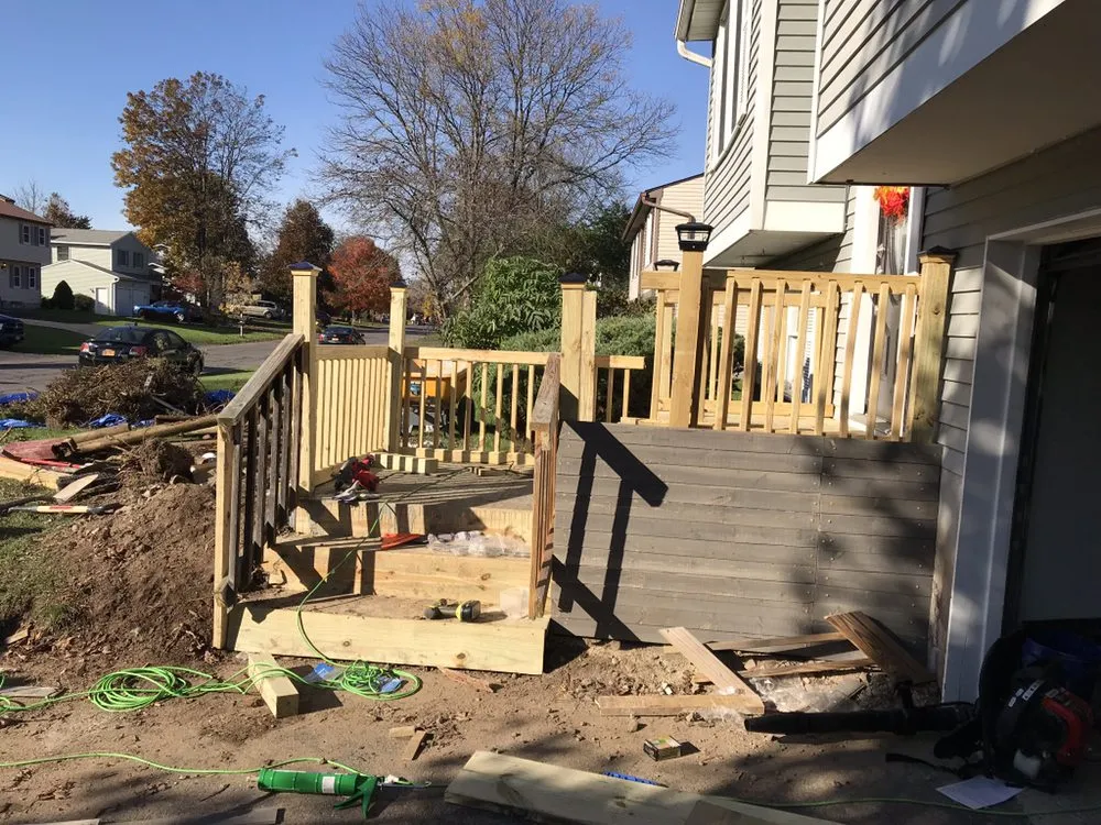 Affordable garden landscaping for residential properties in Syracuse, NY by Feliciano Landscape