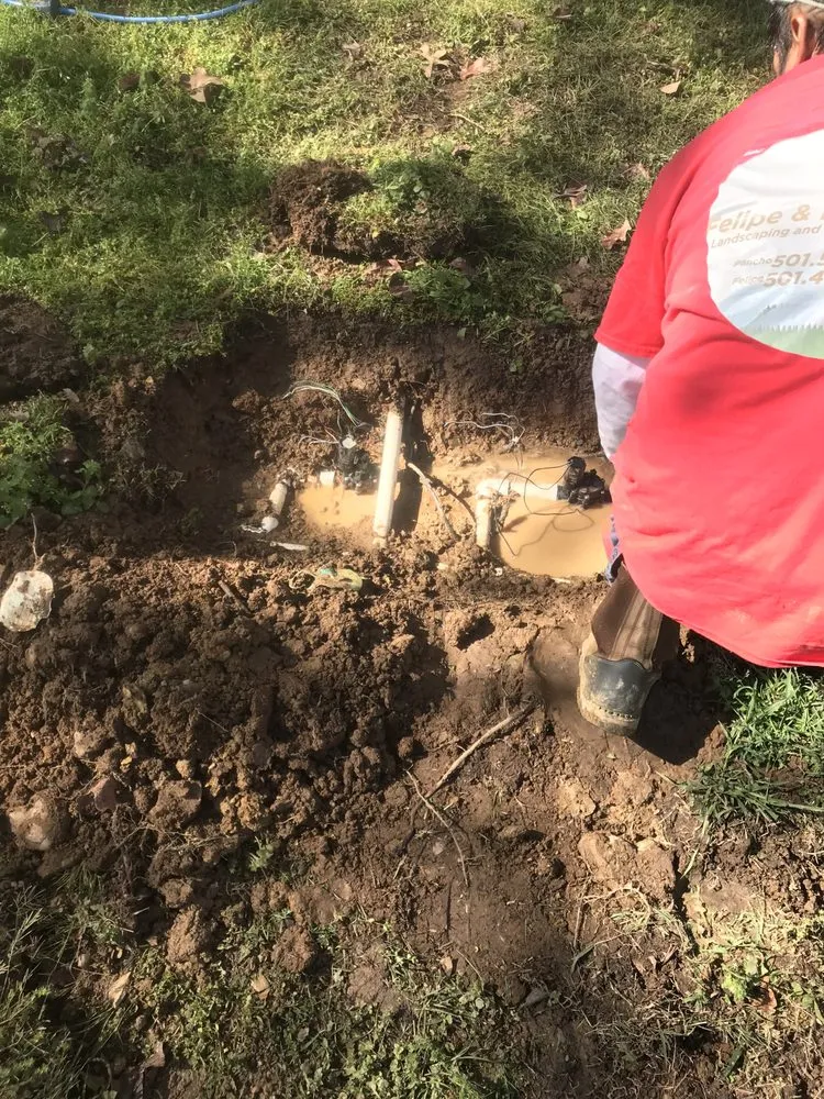 Reliable garden landscaping with custom design in Little Rock, AR by Felipe and Pancho’s landscaping and irrigation services