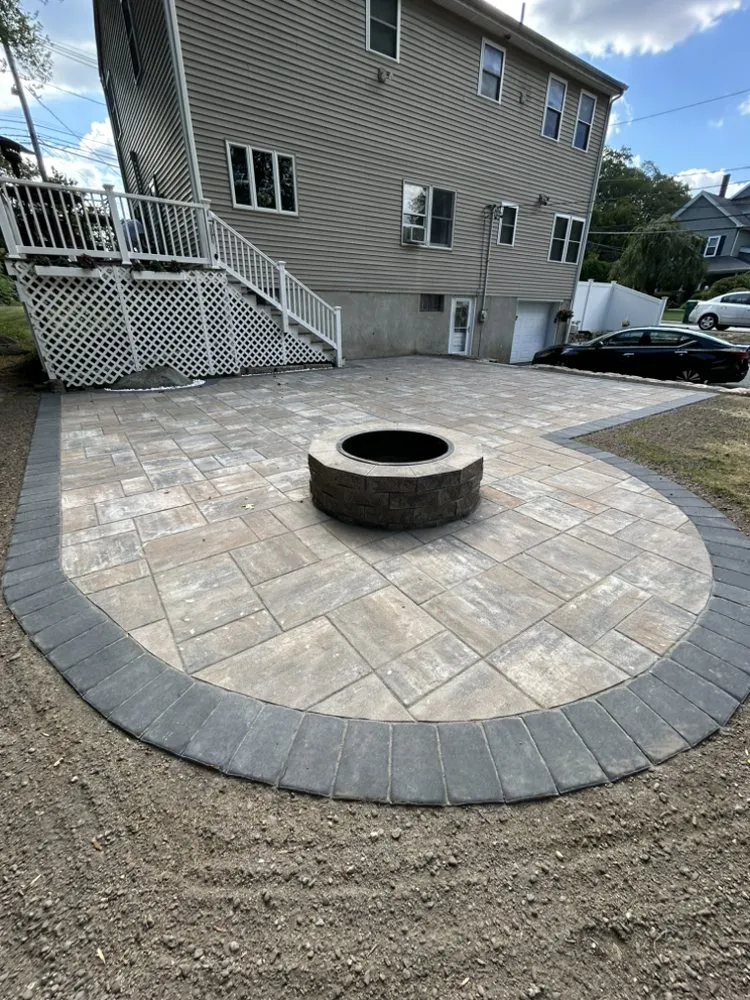 Local outdoor landscaping for year-round maintenance in Lynn, MA by Felipe Landscaping