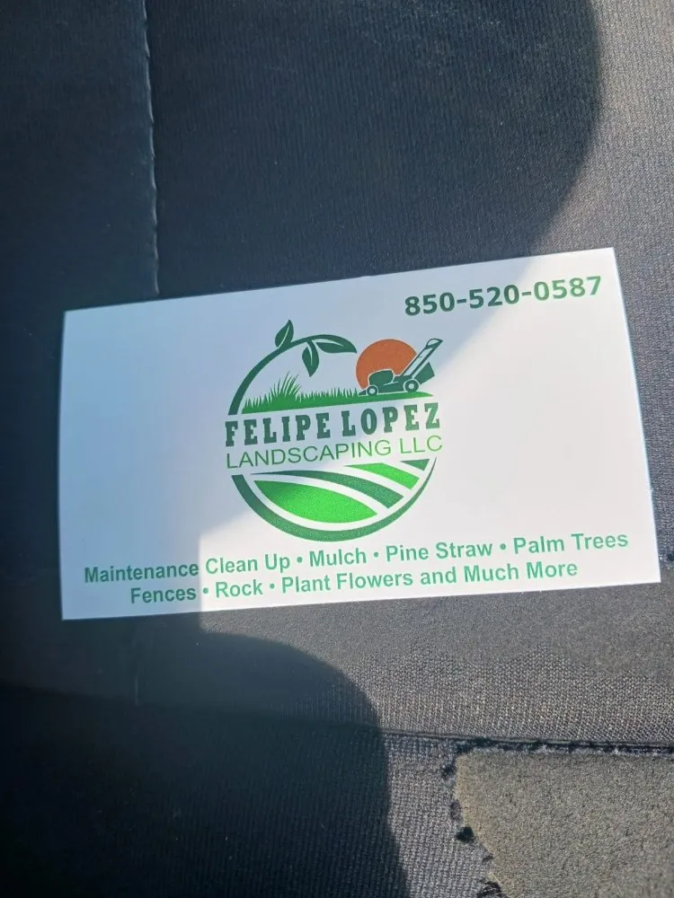 Custom lawn mowing service with custom design across DeFuniak Springs, FL - Felipe Lopez Lanscaping