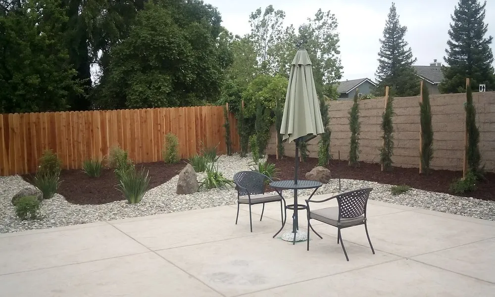 Affordable lawn mowing service with custom design in North Highlands, CA by Felipes Landscaping & Maintenance