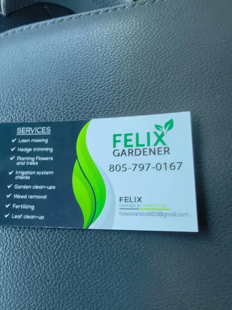 Professional lawn care service experts serving Nipomo, CA - Felix Gardener