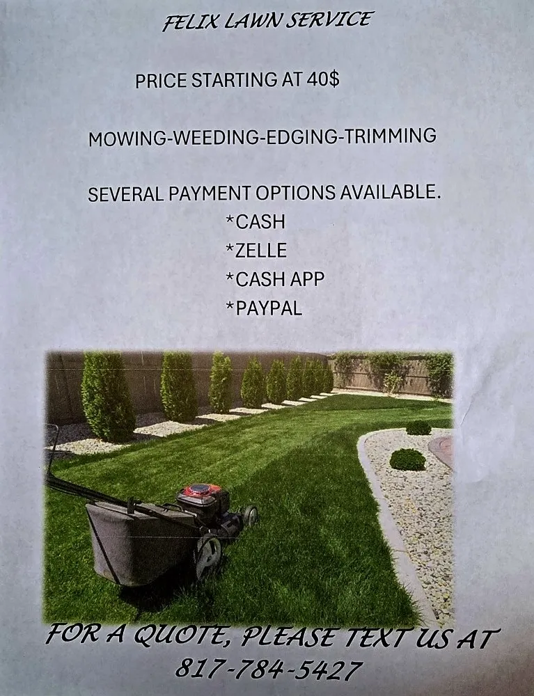 Local residential landscaping in Dallas, TX - Felix Lawn Service