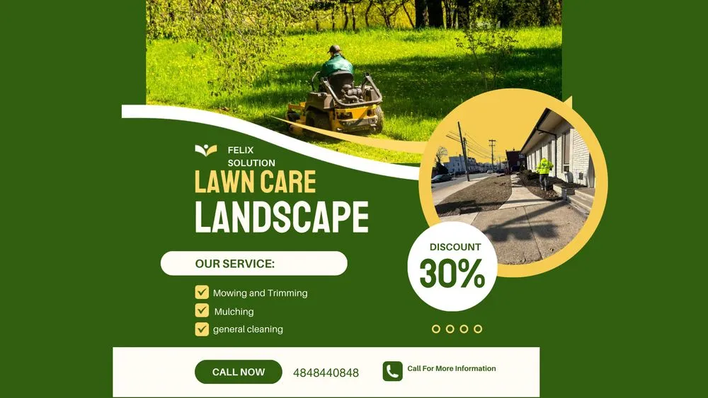 Top-rated lawn mowing service for homes in Marcus Hook, PA by Felix Solutions