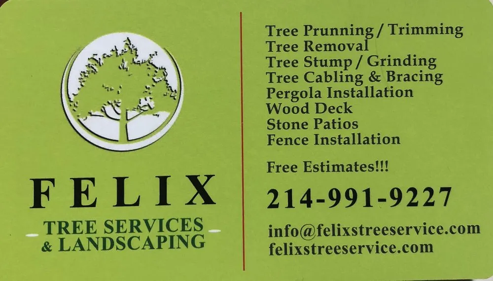 Top-rated lawn mowing service in Irving, TX by Felix Tree and Landscaping Service