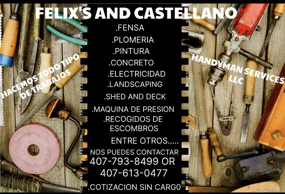 Professional landscape installation in Orlando, FL by Felix’s and castellano handyman services