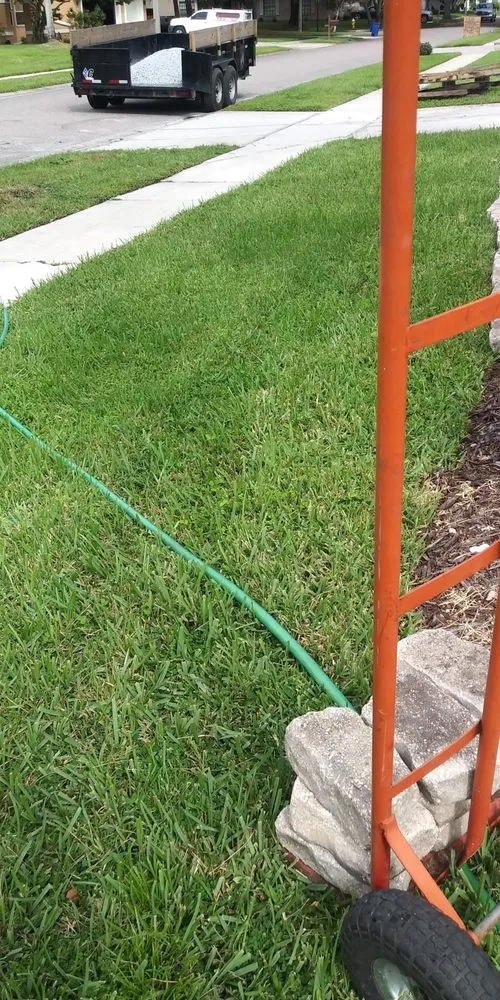 Custom landscaping services in Tampa, FL by Felix's And Son Sod