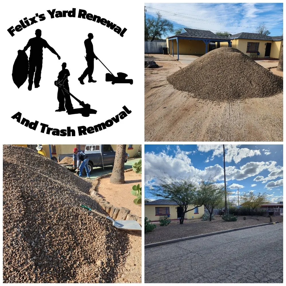 Local lawn mowing service experts serving Tucson, AZ - Felix's Yard Renewal and Trash Removal