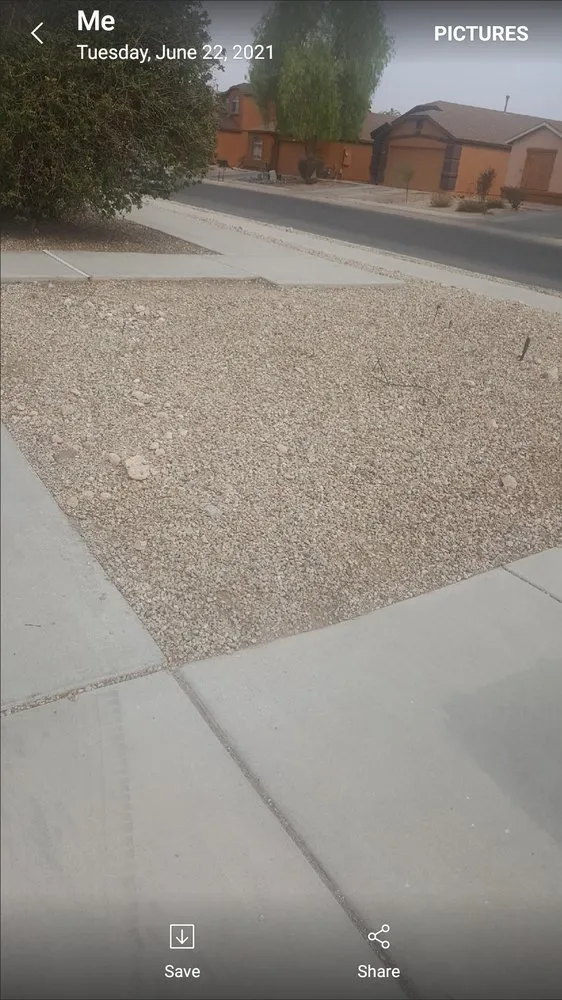 Professional landscape installation in Tucson, AZ by Felix's Yard Renewal and Trash Removal