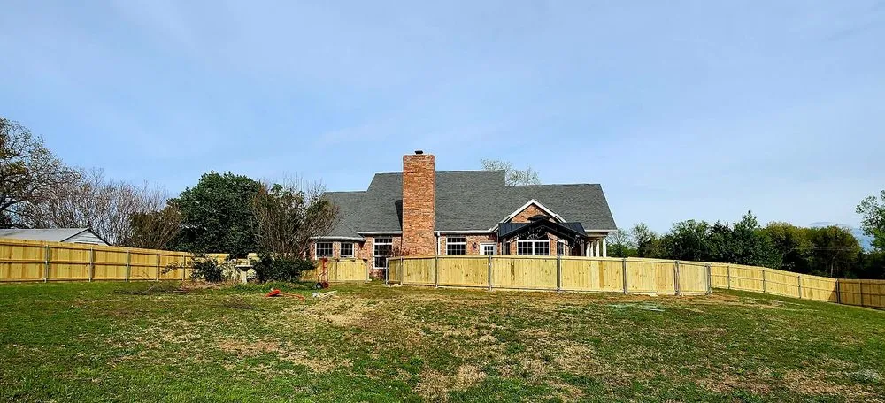 Expert landscaping services in Oklahoma City, OK - Fence by Kinsey