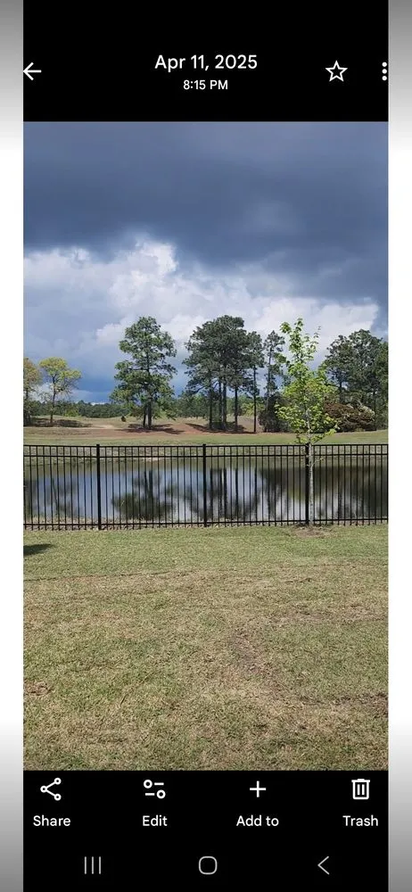 Custom residential landscaping near you in Sanford, NC by Fence Works Of Lee County