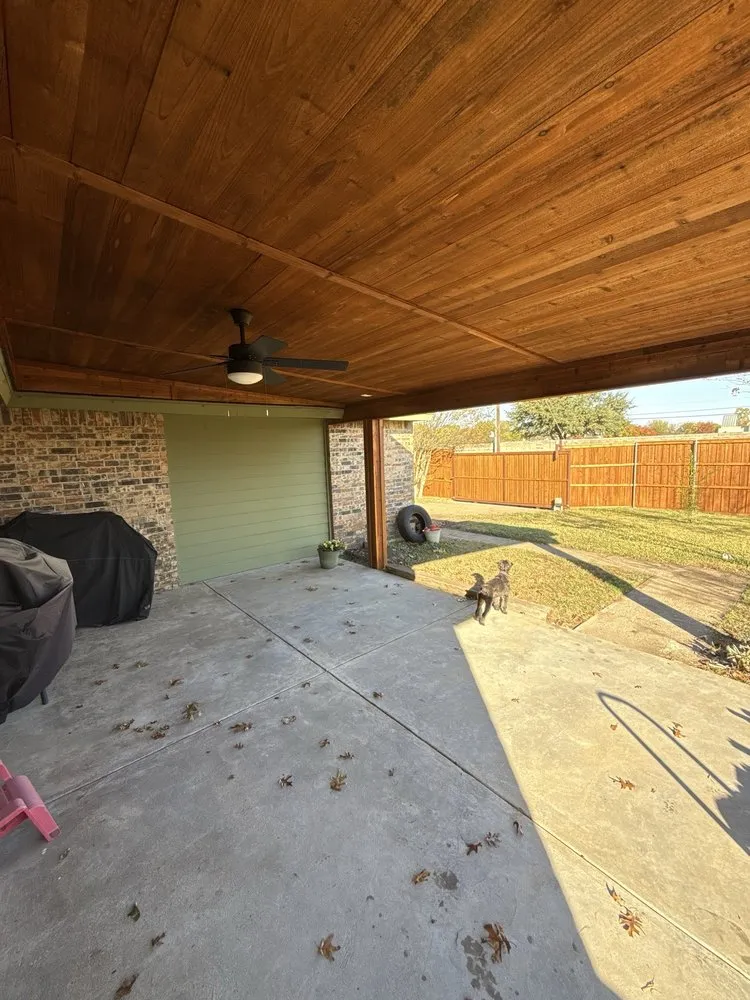 Top-rated lawn care service with custom design in Desoto, TX by Fences and More