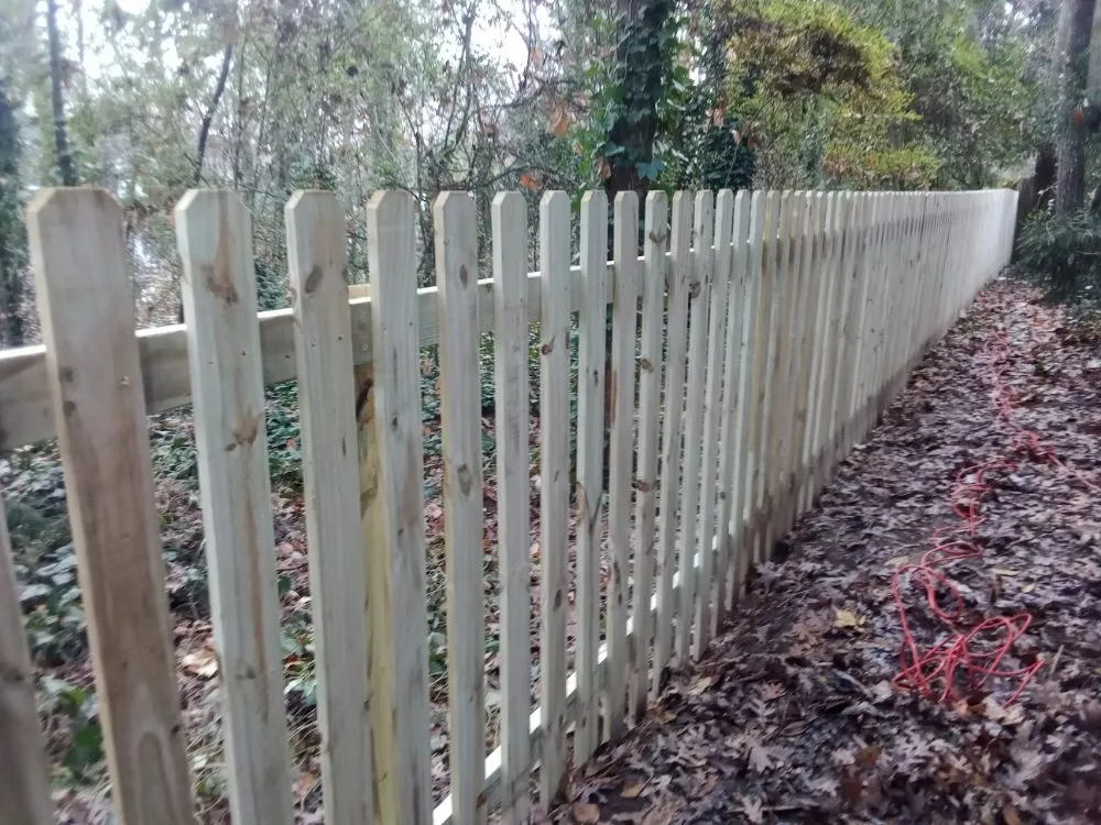 Custom garden landscaping in Acworth, GA - Fences of Georgia