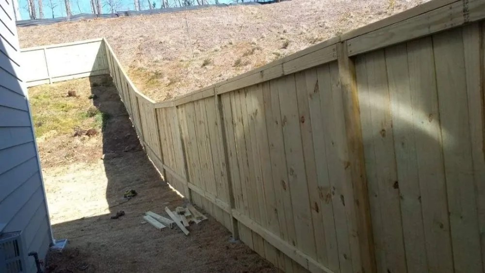 Expert garden landscaping in Acworth, GA by Fences of Georgia