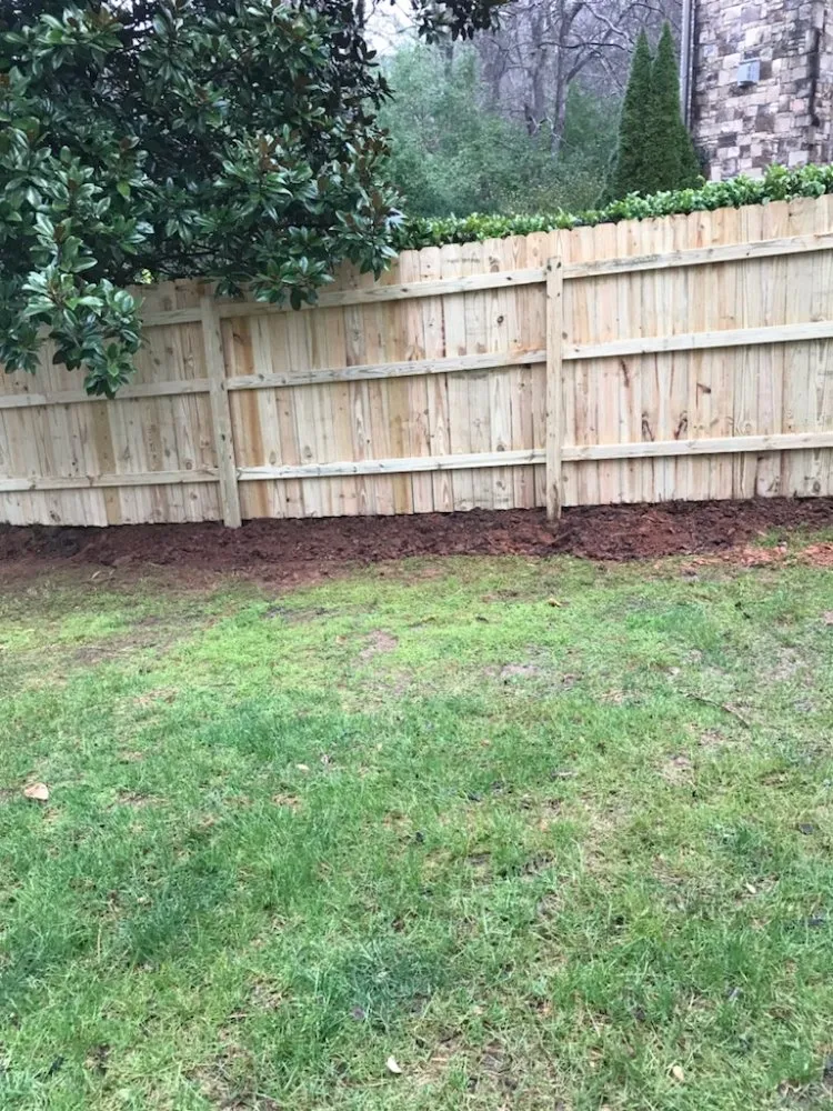 Affordable residential landscaping in Acworth, GA by Fences of Georgia