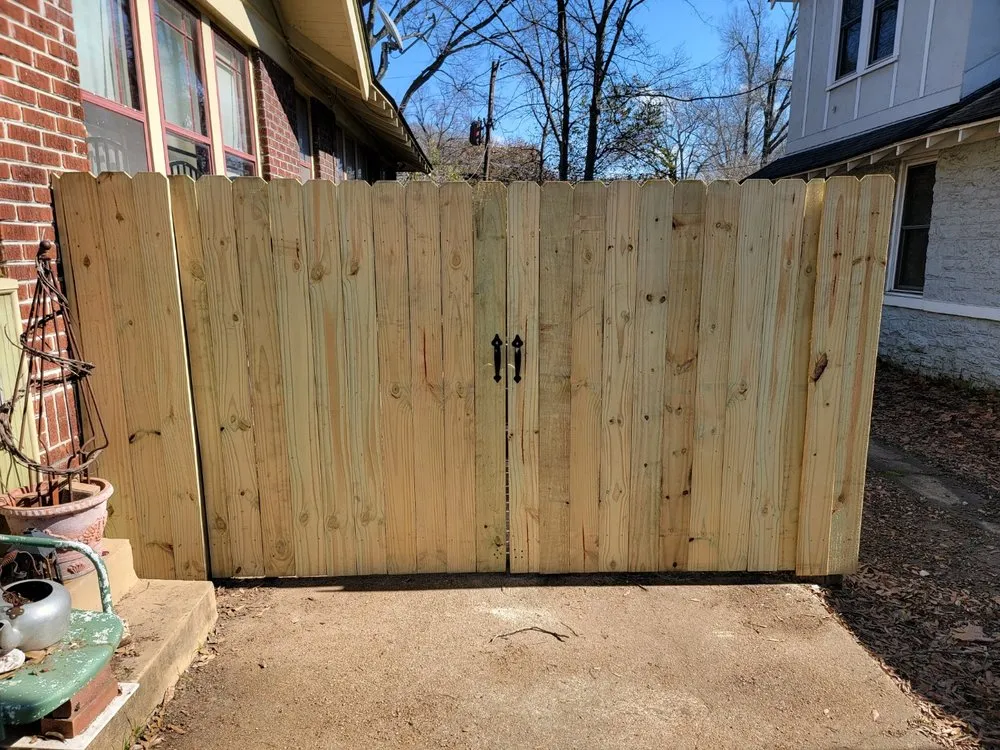 Affordable landscape installation for homes in Memphis, TN by Fences Plus
