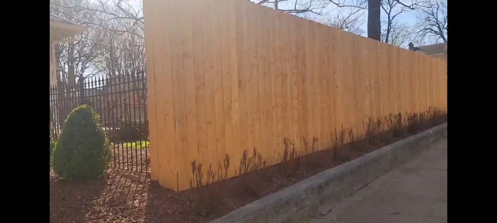 Custom landscape installation in Memphis, TN - Fences Plus