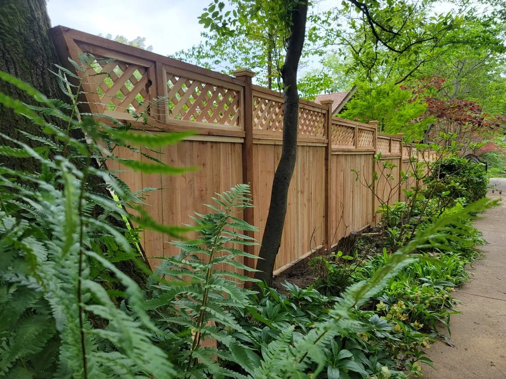 Custom landscape design with custom design across Memphis, TN - Fences Plus