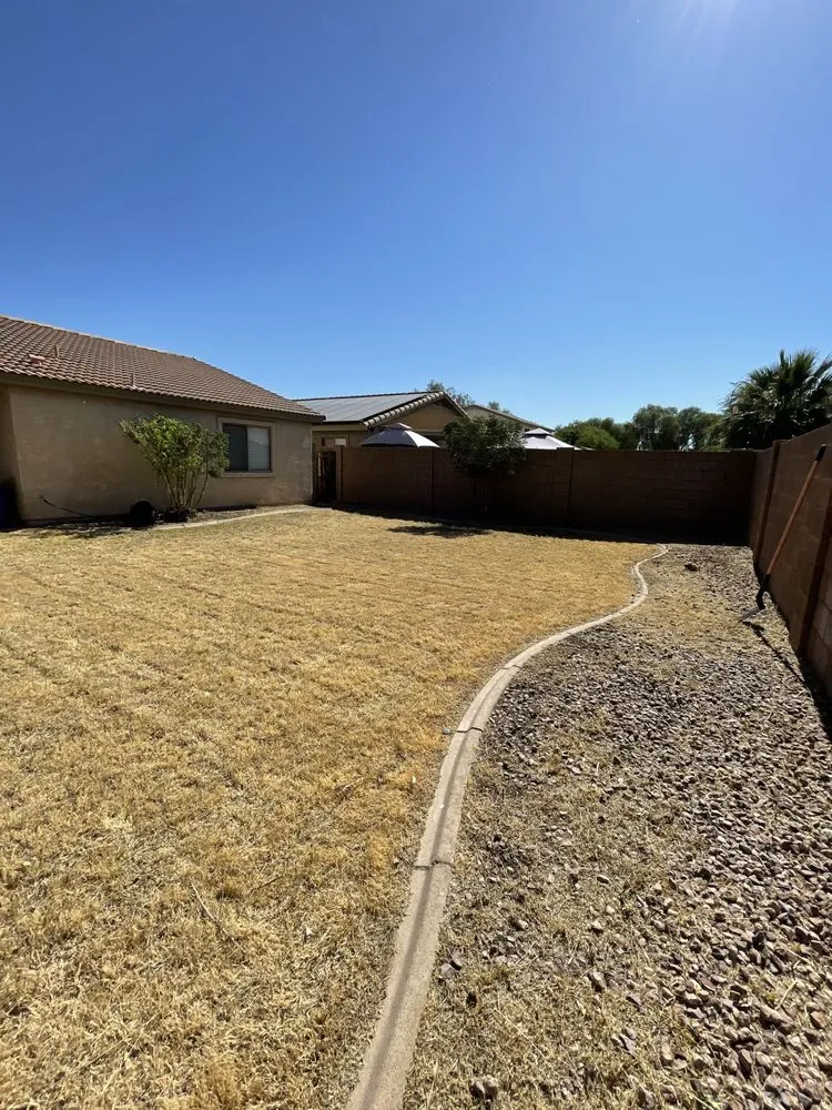 Trusted yard maintenance for residential properties in Peoria, AZ by Fenix Landscape & Hard Scape