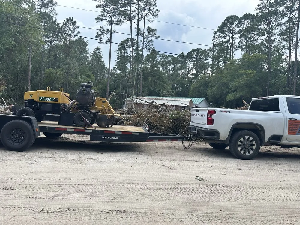Custom yard maintenance in Palm Coast, FL by Fenrir Stump Grinding