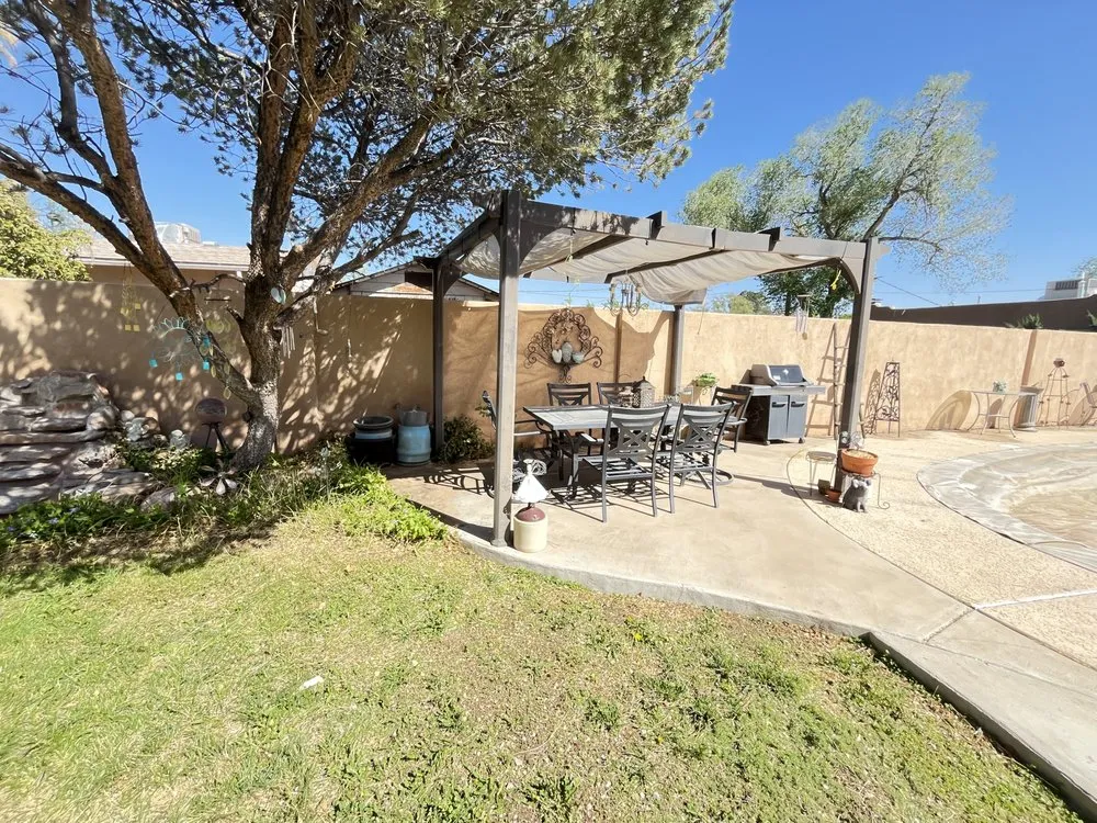 Custom landscape design in Albuquerque, NM by Ferebee Landscapes