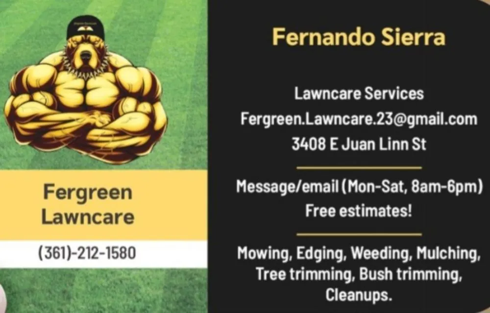 Custom yard cleanup service in Victoria, TX by Fergreen Lawncare