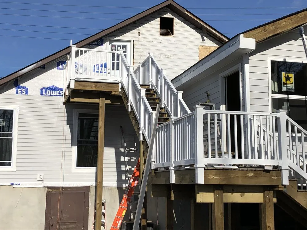 Local landscape installation in Fredericksburg, VA by Ferman Home Improvement