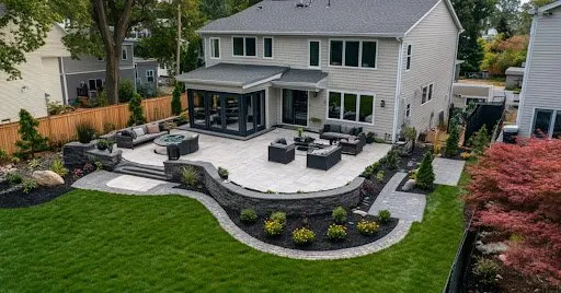 Expert landscape design in Morristown, NJ by Fernandez & Sons Masonry Landscaping