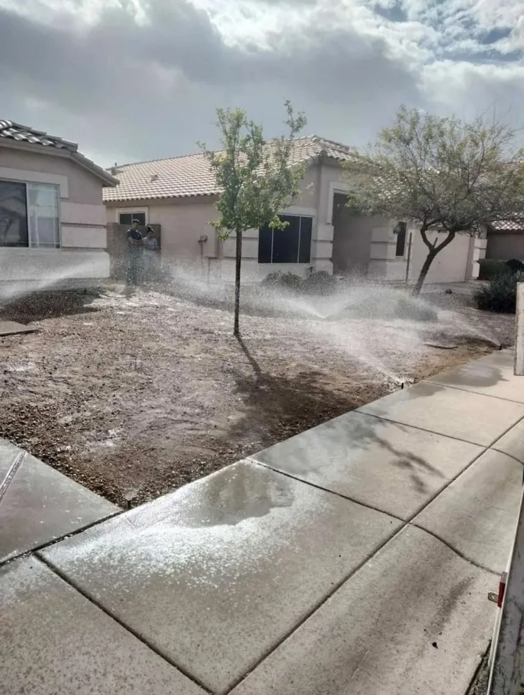 Top-rated landscaping services for homes in Phoenix, AZ by Fernandez Irrigation and Junk Removal