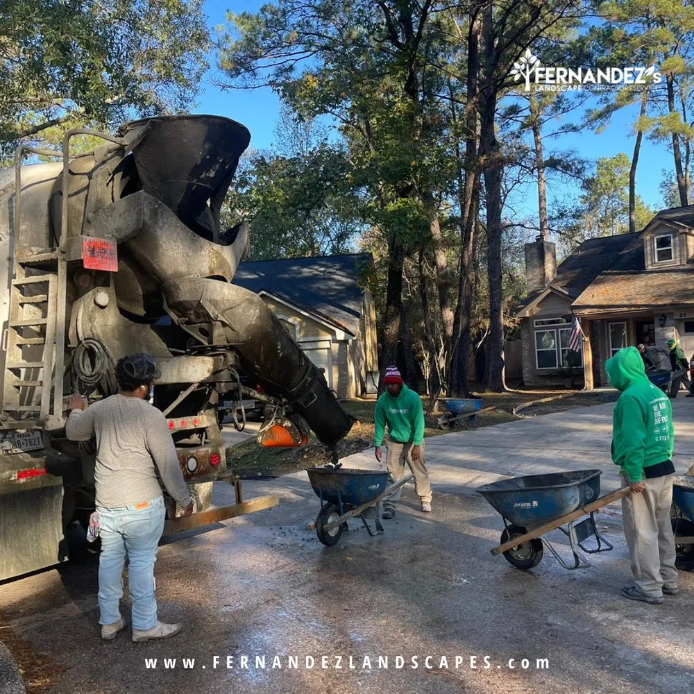 Top-rated yard cleanup service in Houston, TX - Fernandez Landscape Contractors Services