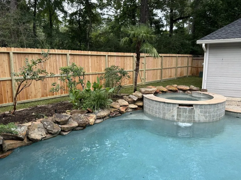 Professional outdoor landscaping near you in Houston, TX by Fernandez Landscape Contractors Services