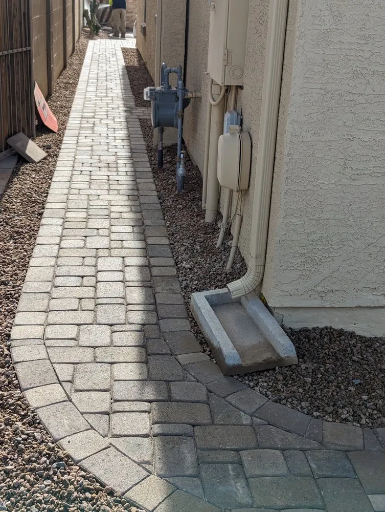 Professional lawn mowing service for outdoor upgrades across Maricopa, AZ - Fernandez Landscaping