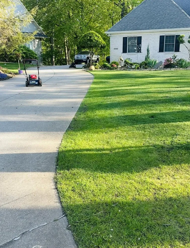 Custom garden landscaping for year-round maintenance in South Bend, IN by Fernandez Landscaping