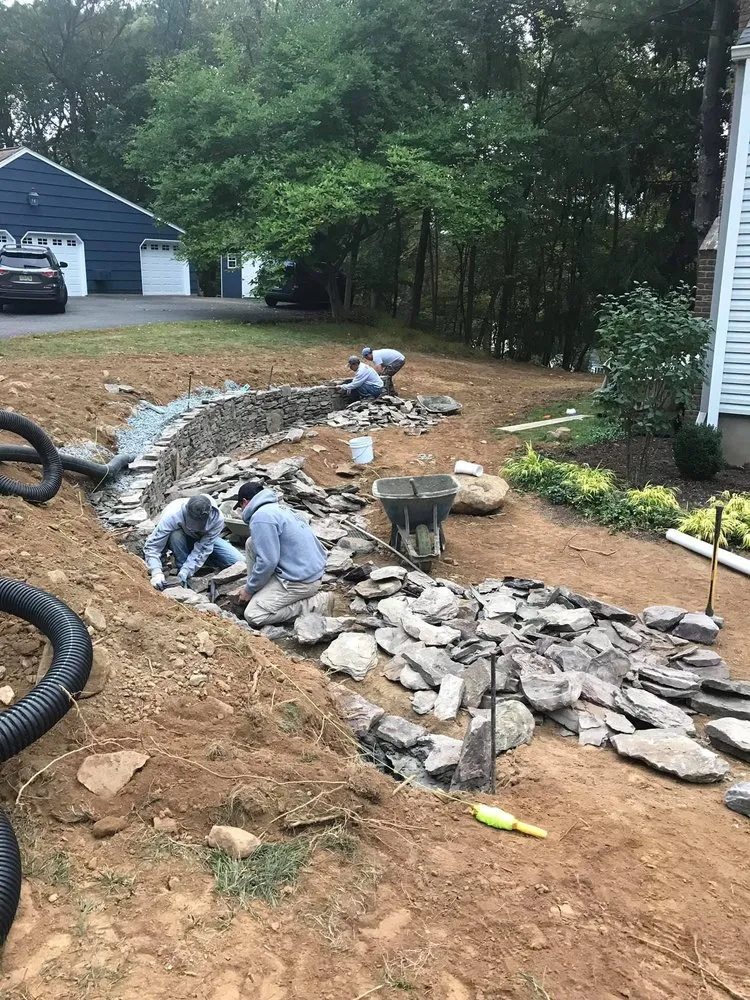 Reliable yard cleanup service experts serving Morris Plains, NJ - Fernandez Masonry Landscaping