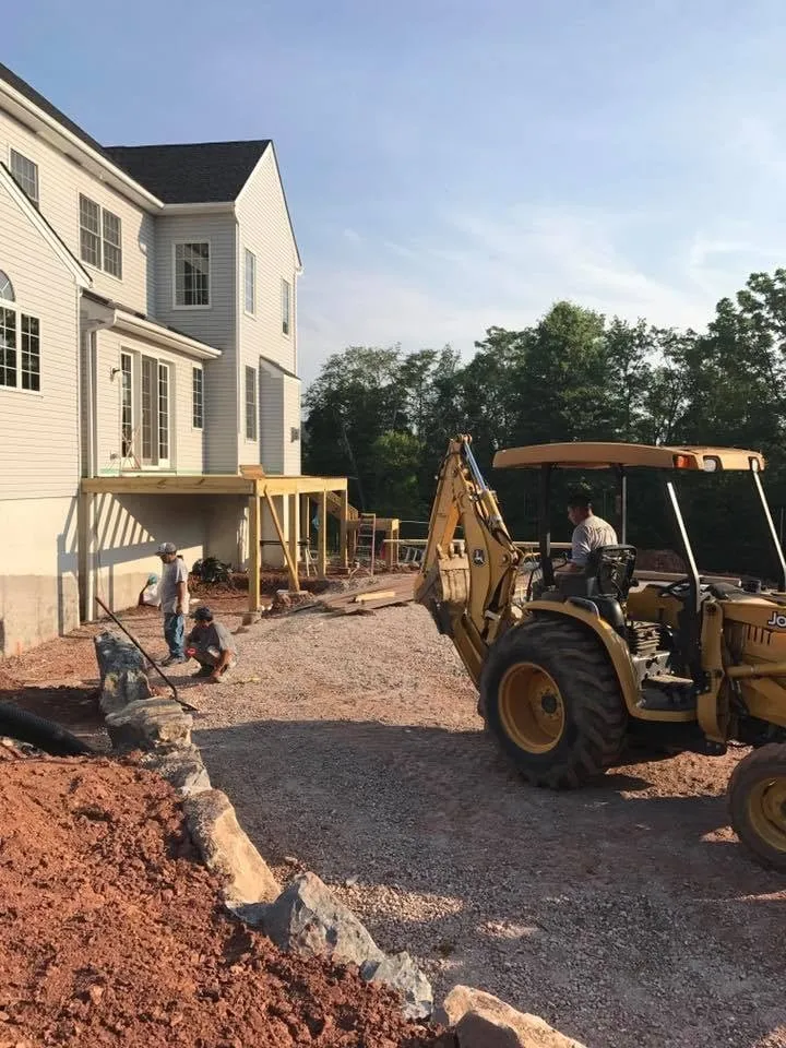 Custom landscaping services for residential properties across Morris Plains, NJ - Fernandez Masonry Landscaping