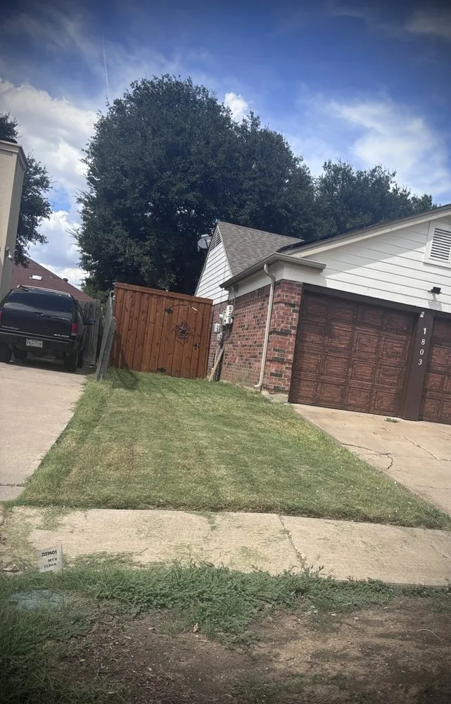 Custom yard maintenance for year-round maintenance in Arlington, TX by Fernando