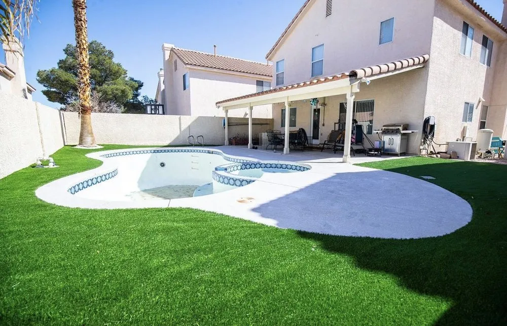 Custom outdoor landscaping with custom design across Los Angeles, CA - Fernando Avilas Concrete & Landscape