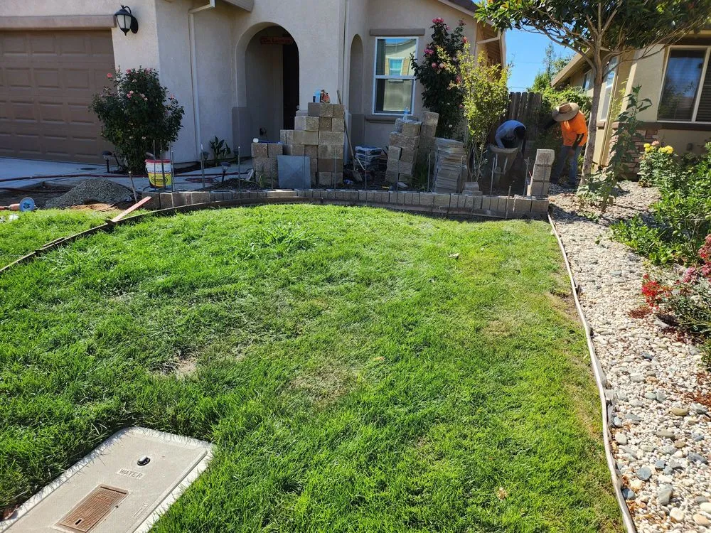 Professional outdoor landscaping for beautiful yards in Sacramento, CA by Fernando Landscape Design